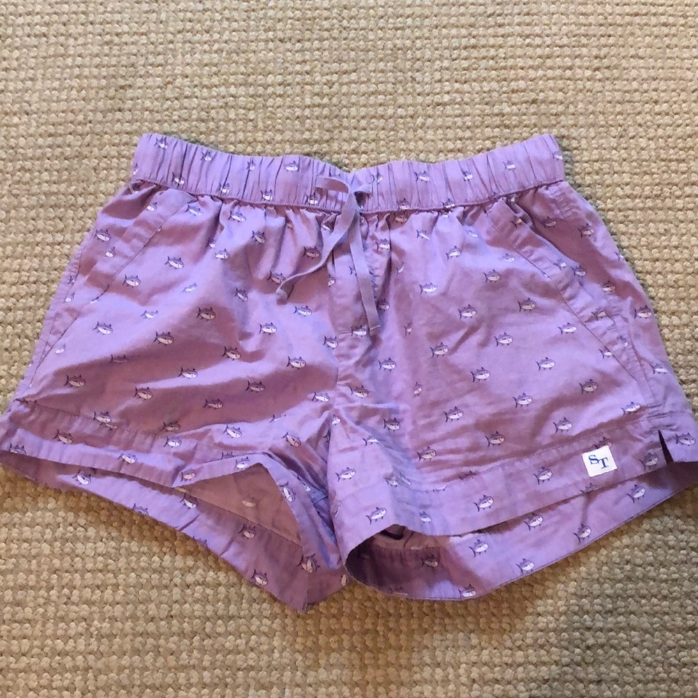 Southern Tide sleep shorts